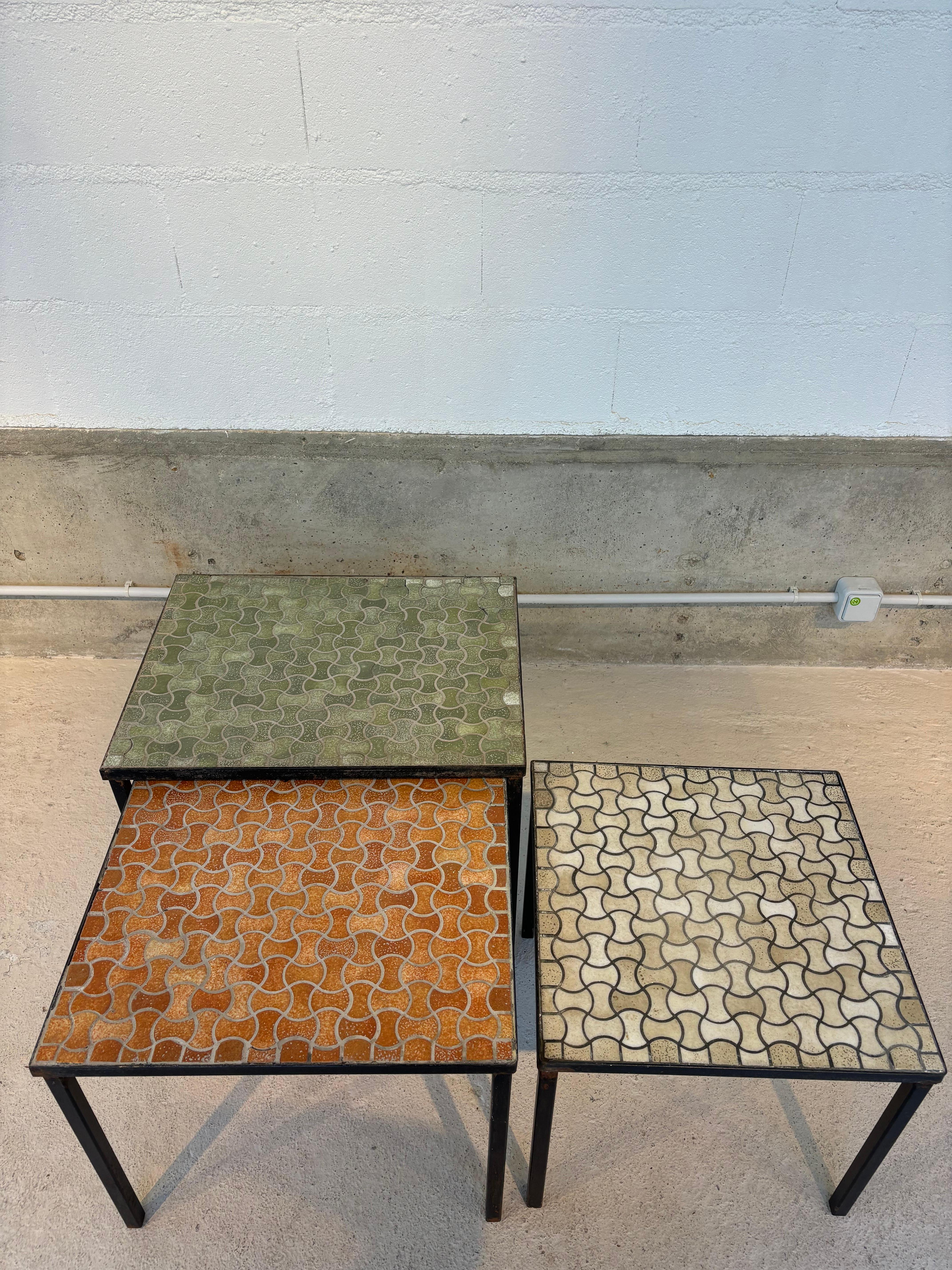 Table gigogne de Jacques Lenoble en vente 6