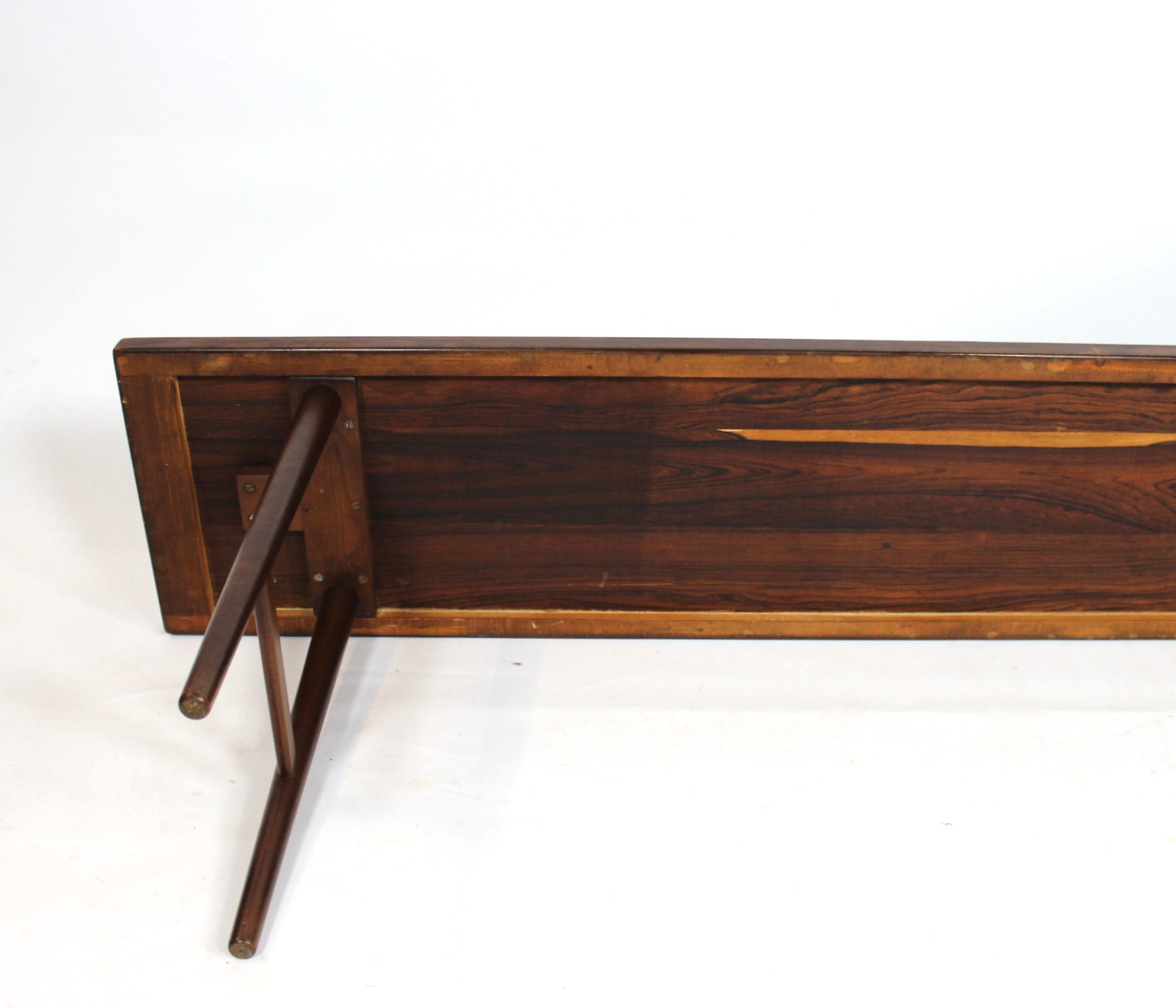 Mid-20th Century Nesting Table in Rosewood by Kurt Østervig and Jason Furniture, 1960s For Sale