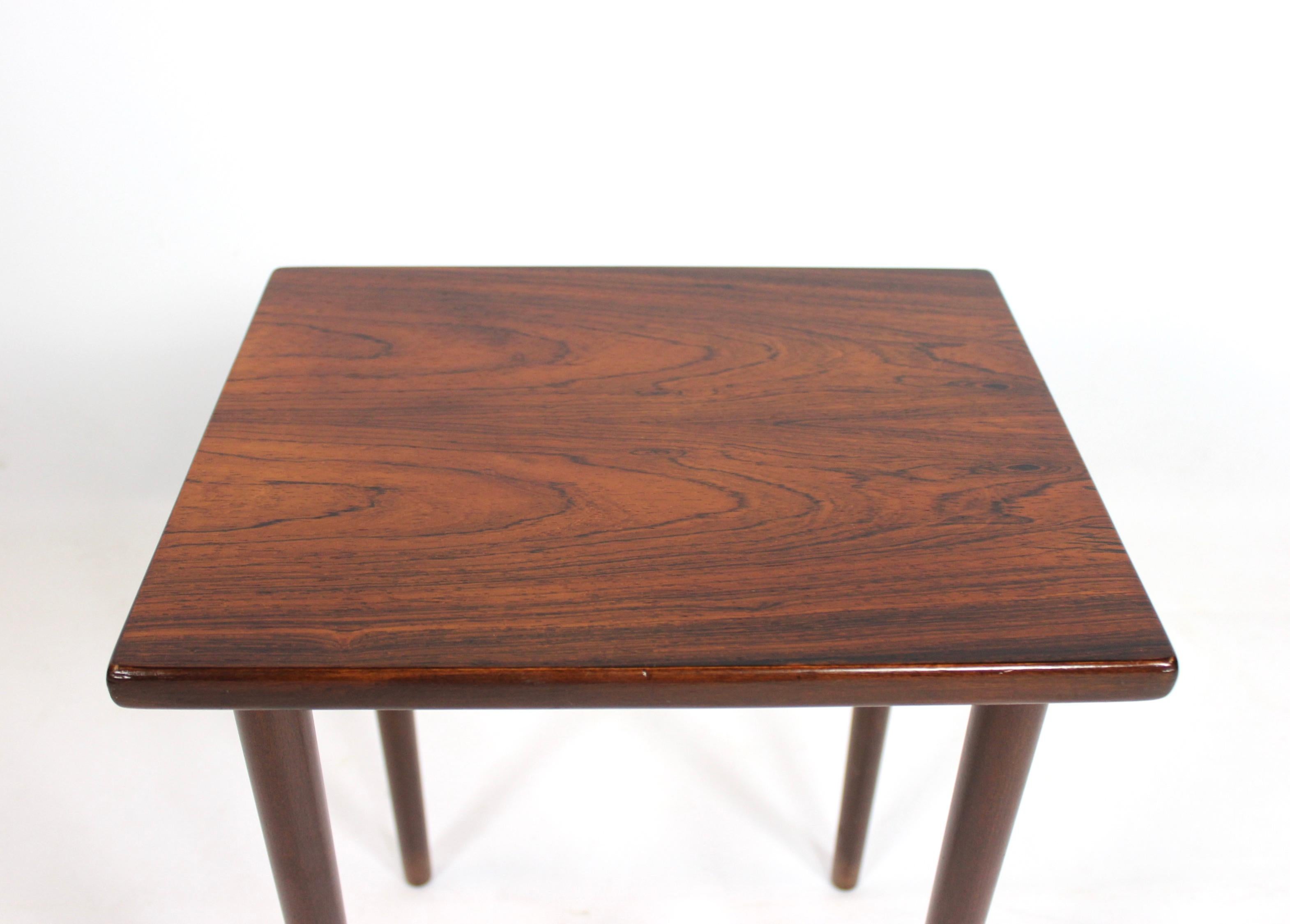 Nesting Table in Rosewood by Kurt Østervig and Jason Furniture, 1960s For Sale 2