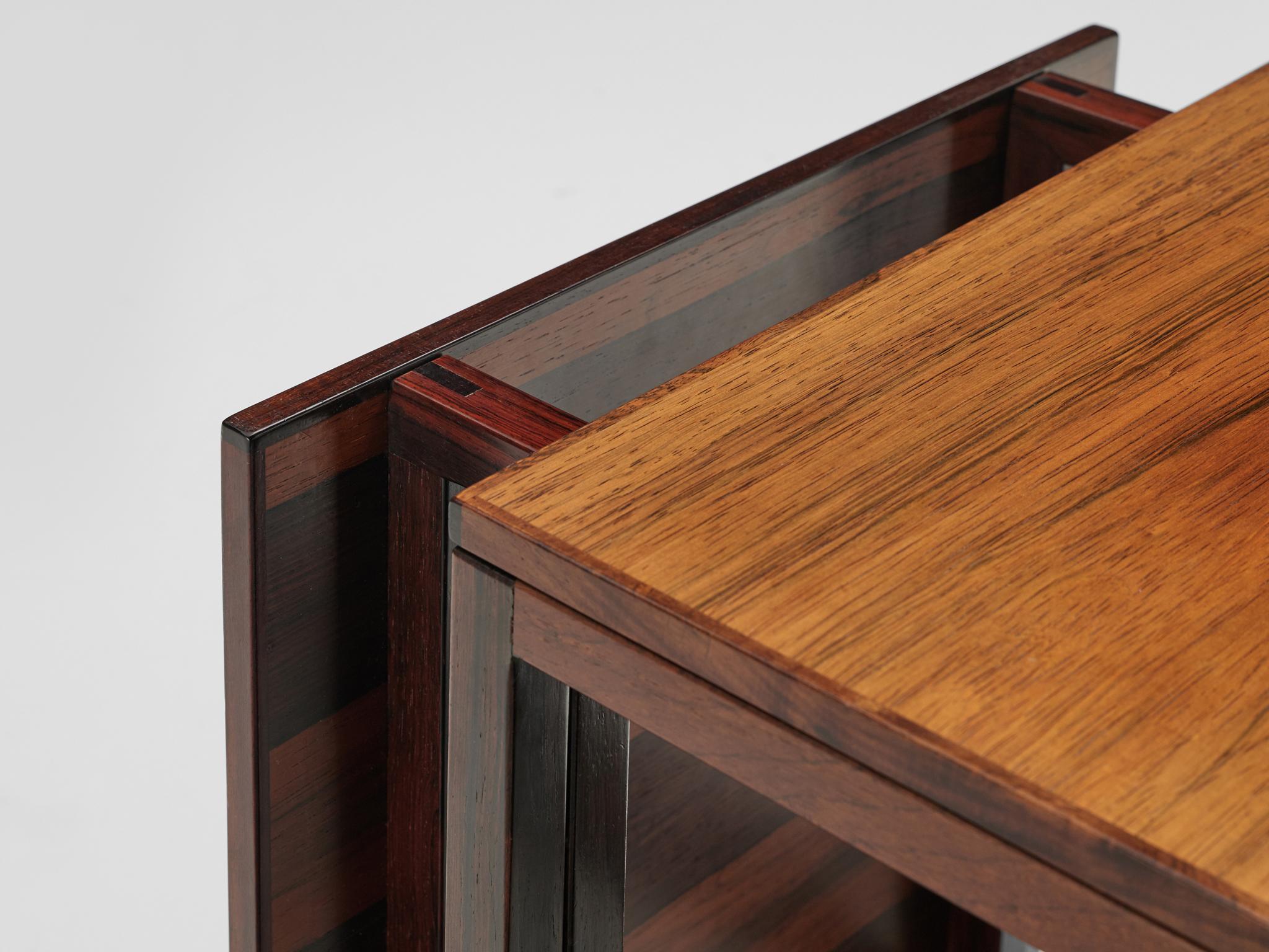 Nesting table in Rosewood 2