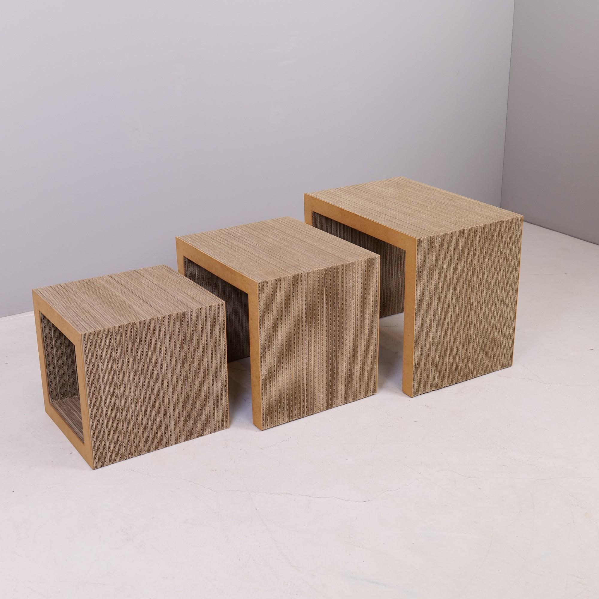 German Nesting Table Set by Frank Gehry for Vitra For Sale