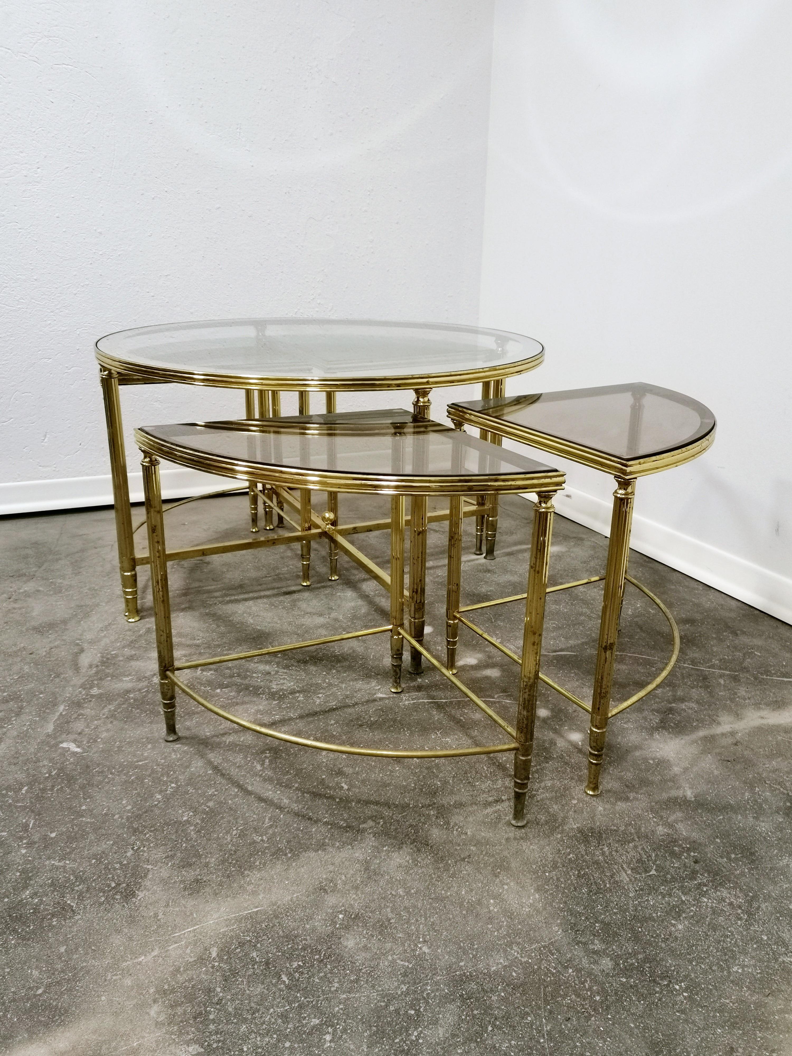 Tables gigognes des années 1970, lot de 5 en vente 3