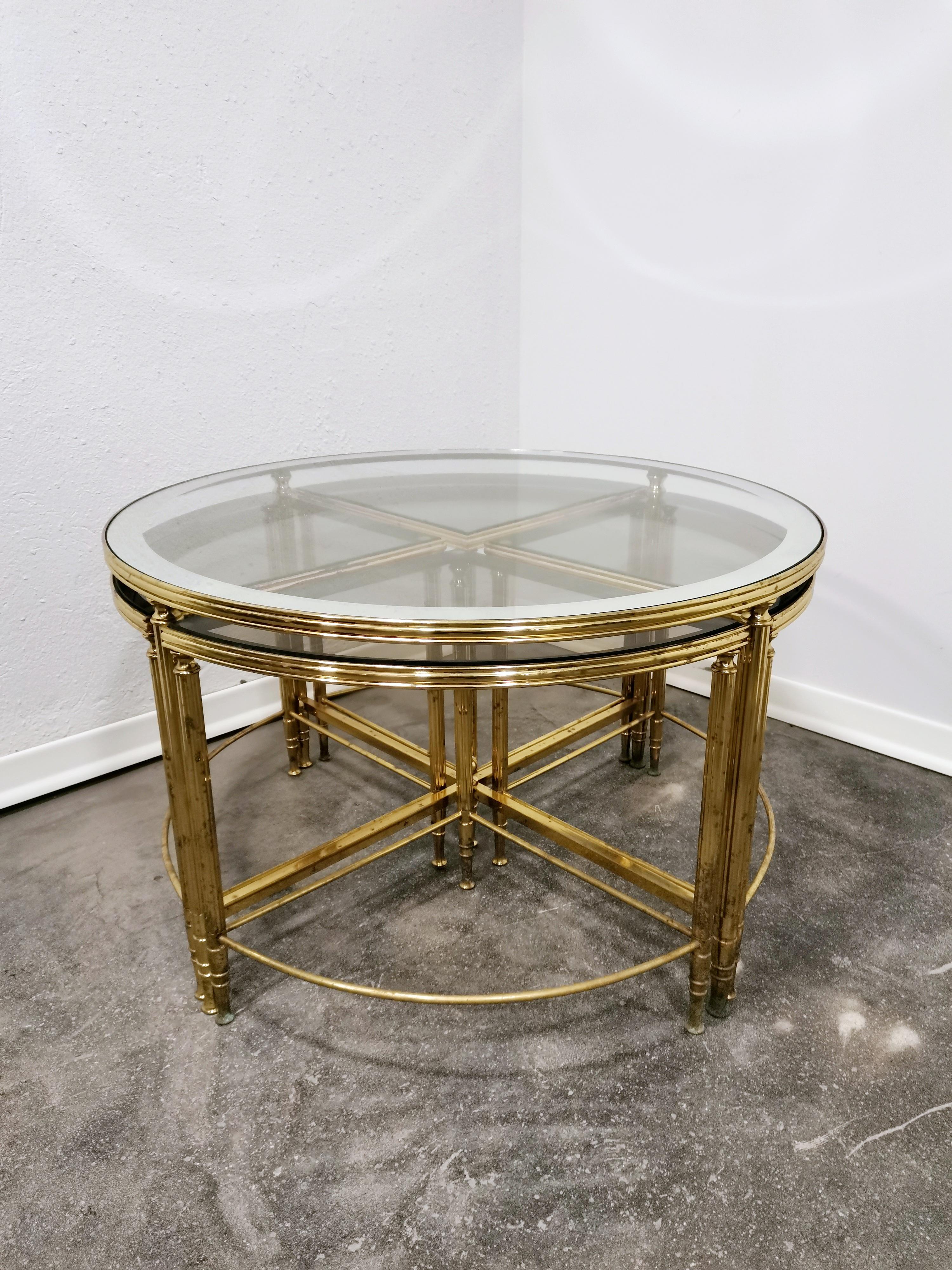 Tables gigognes des années 1970, lot de 5 en vente 5