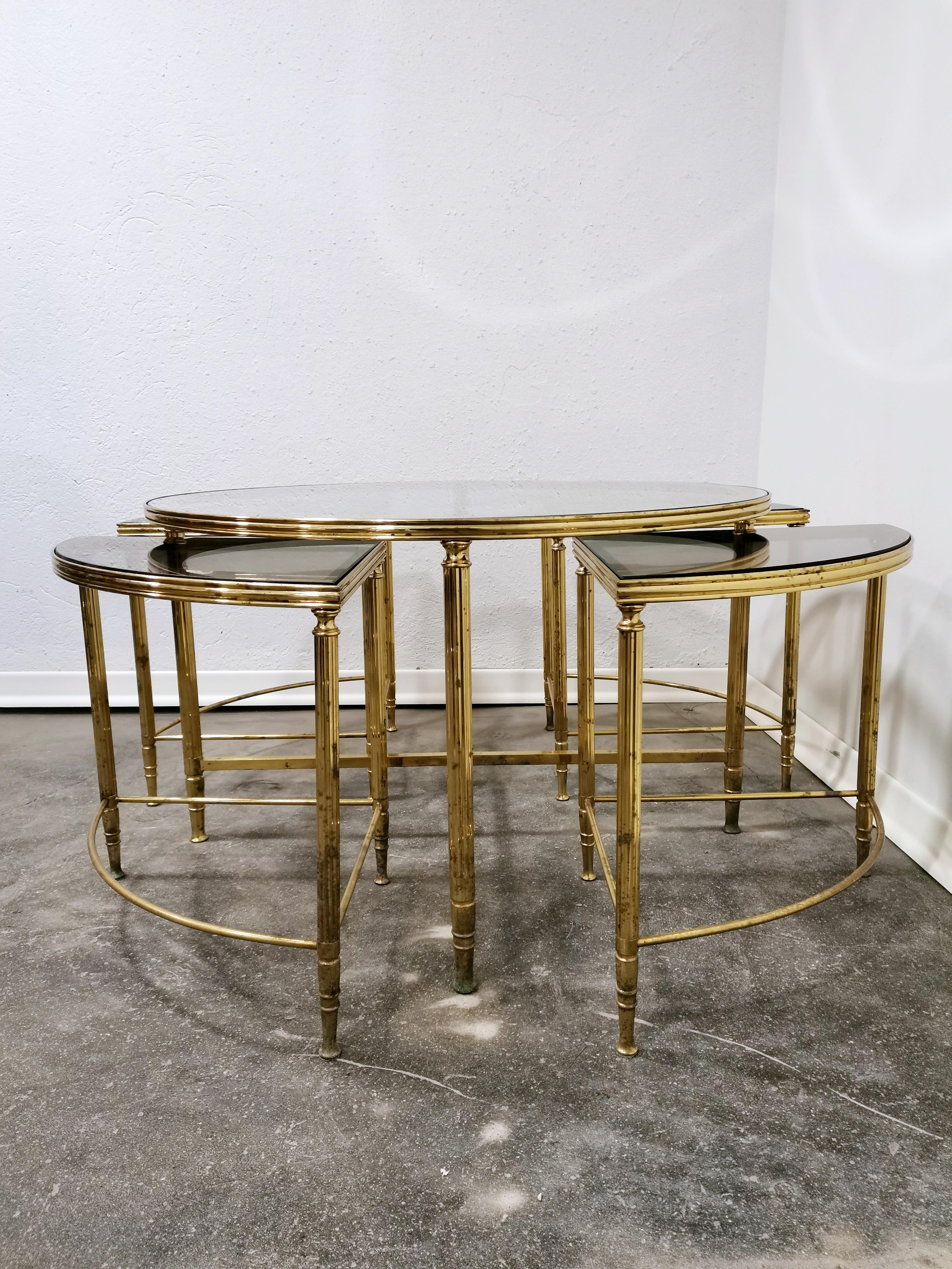 Tables gigognes des années 1970, lot de 5 en vente 10