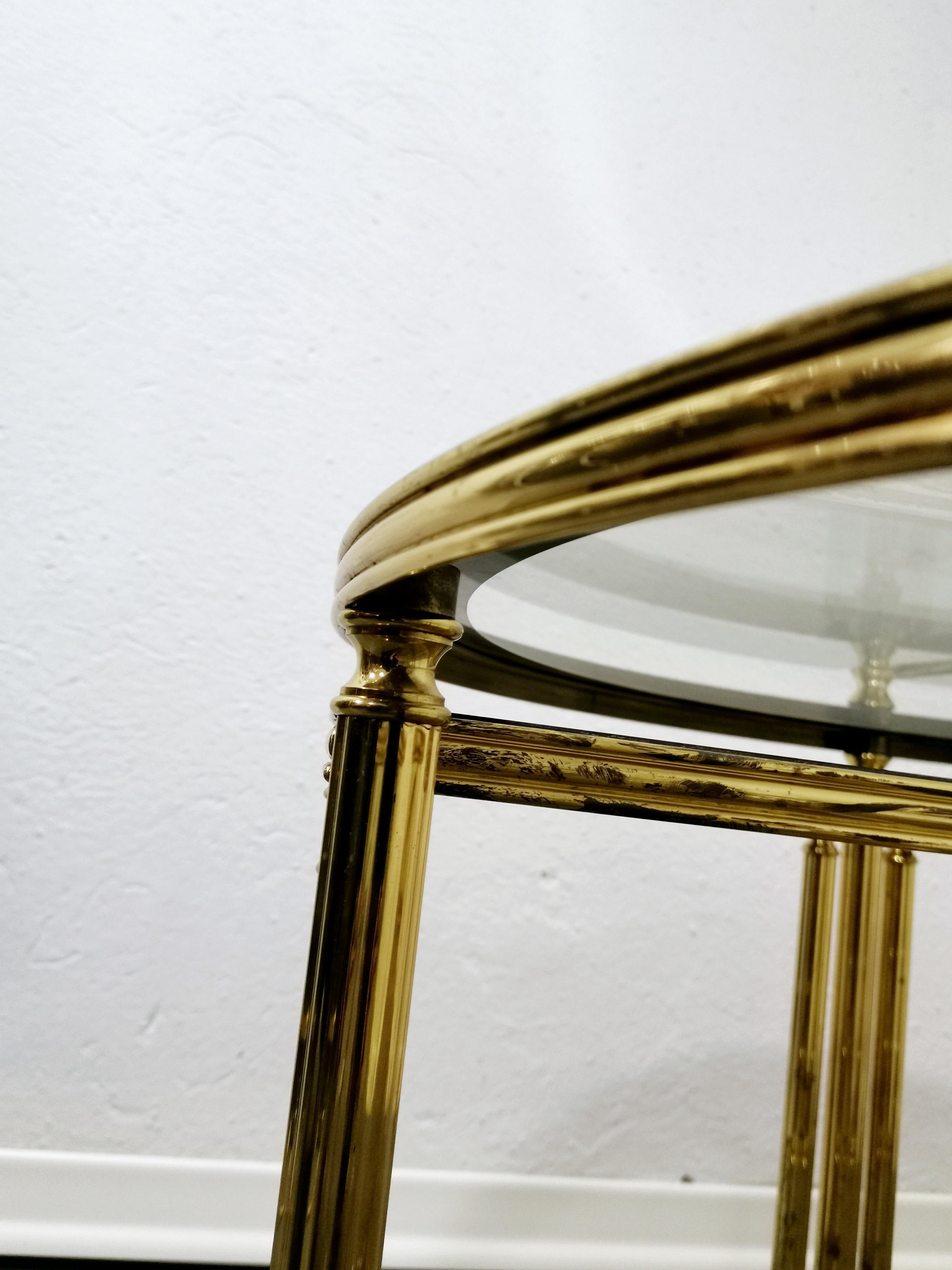 Slovène Tables gigognes des années 1970, lot de 5 en vente
