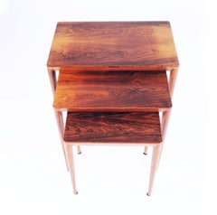 Nesting Tables by Erik Riisager Hansen for Haslev Møbelsnedkeri, Denmark