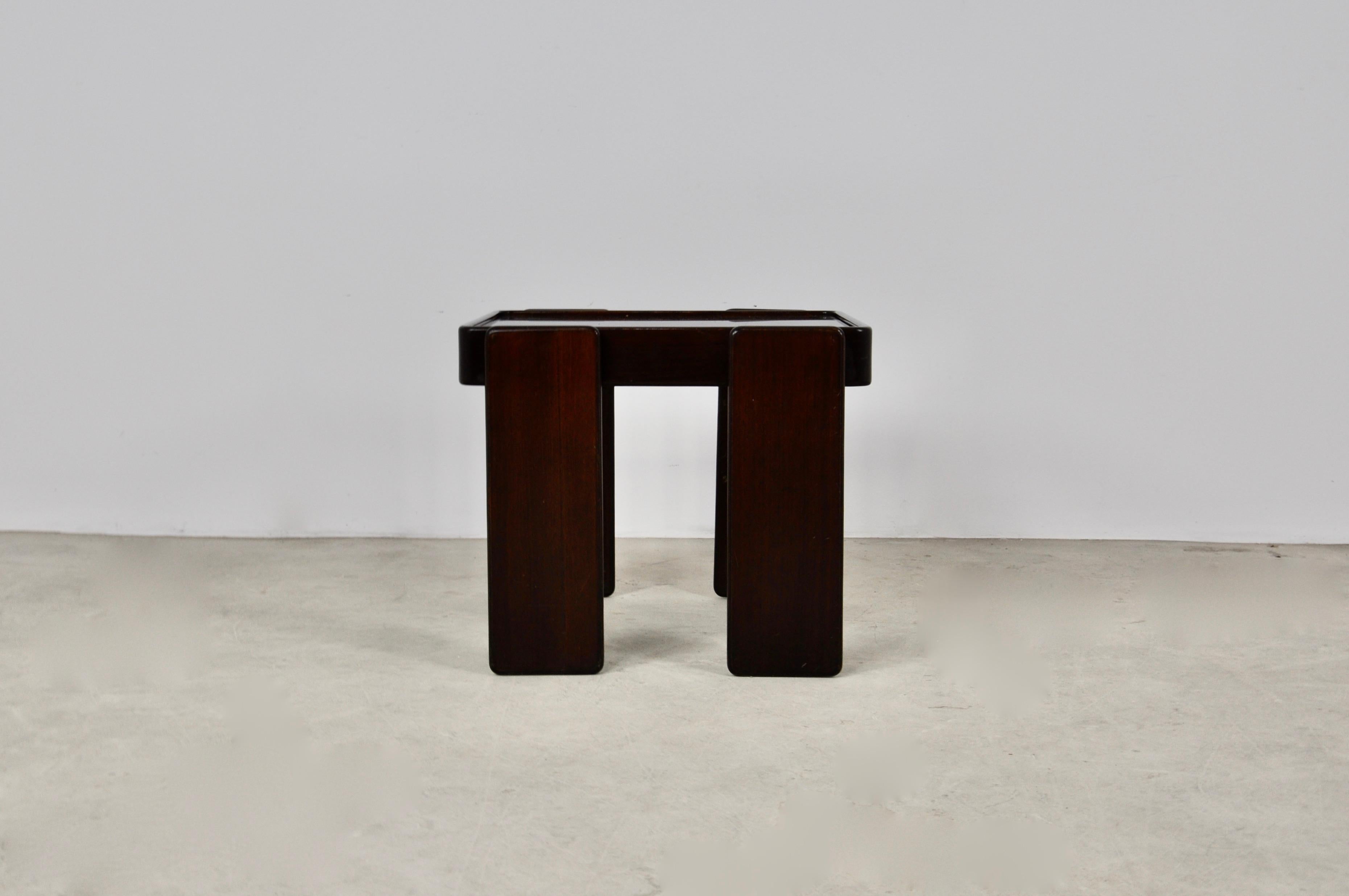 Nesting Tables by Gianfranco Frattini, 1960s In Good Condition For Sale In Lasne, BE