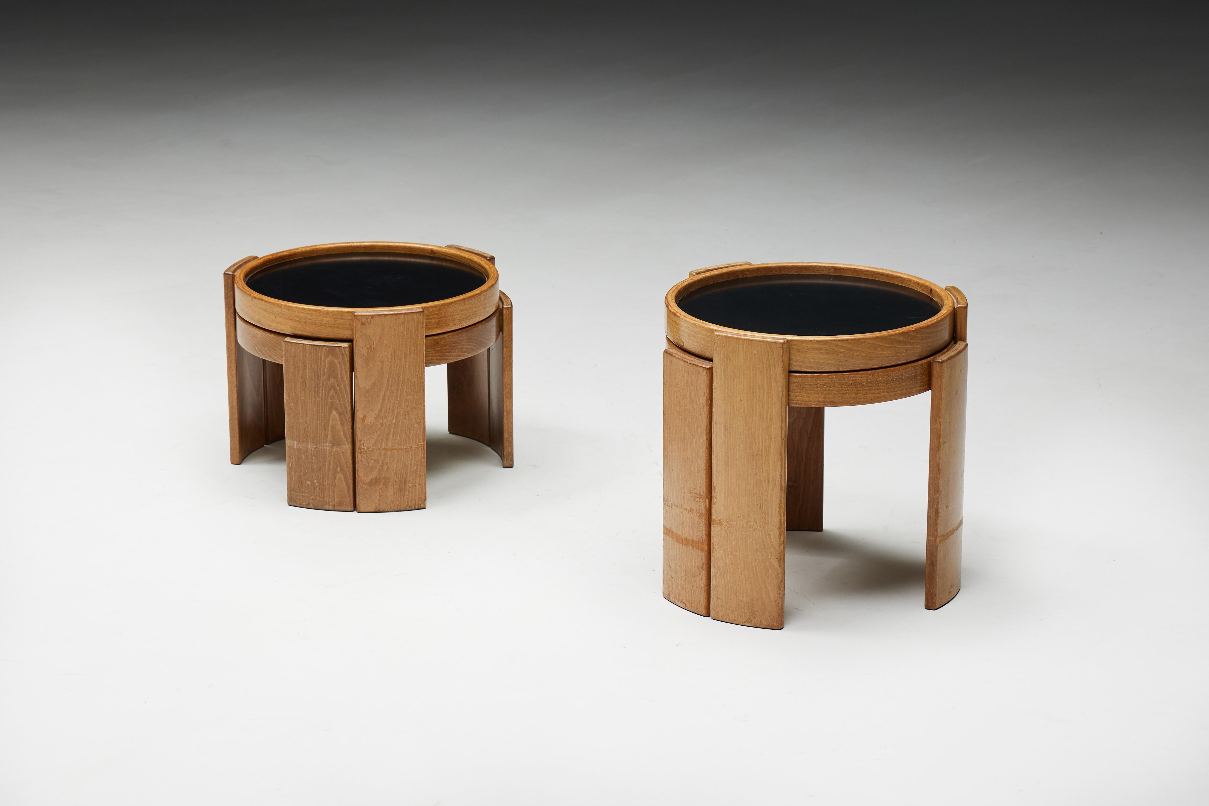 Nesting Tables by Gianfranco Frattini for Cassina, Italy, 1966 4
