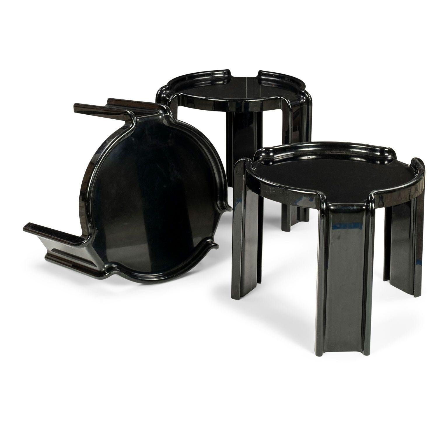 Nesting Tables by Giotto Stoppino for Kartell at 1stDibs