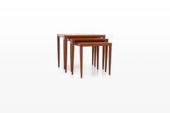 Nesting tables by H.W. Klein for Bramin, Denmark 1960s
