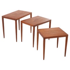 Tavolini da salotto di H. H. A. Klein per Bramin, Danimarca 1960