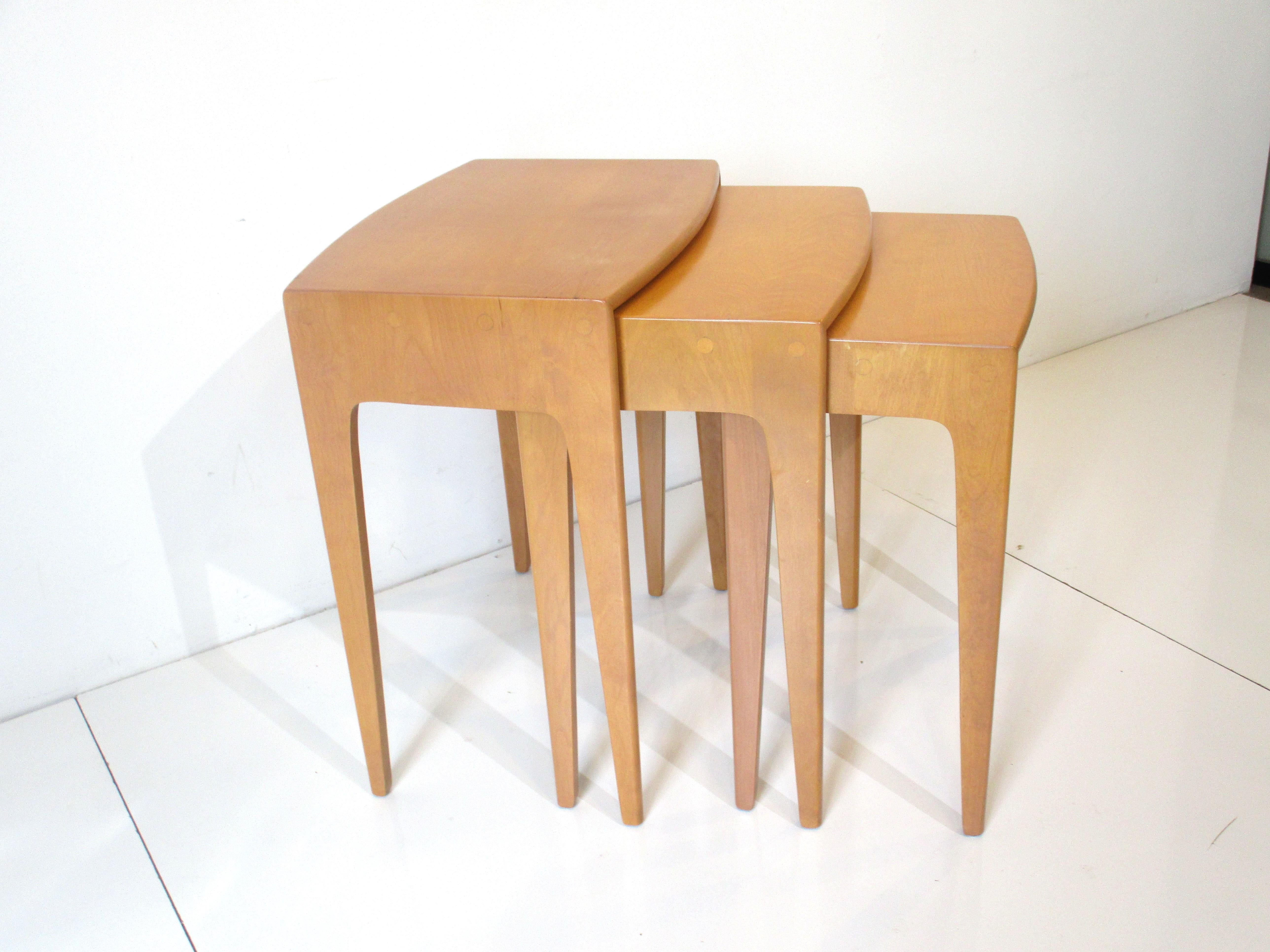 American Nesting Tables by Jiranek / Herrmann for Wakefield  