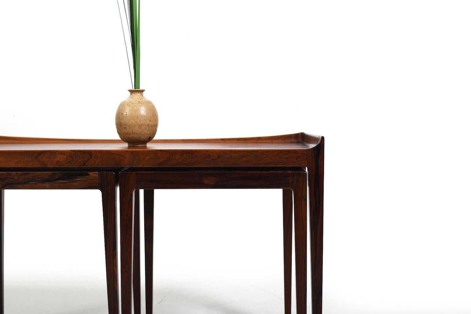 Scandinavo moderno Tavolini di Kurt Østervig per Jason Møbler 1960s in vendita