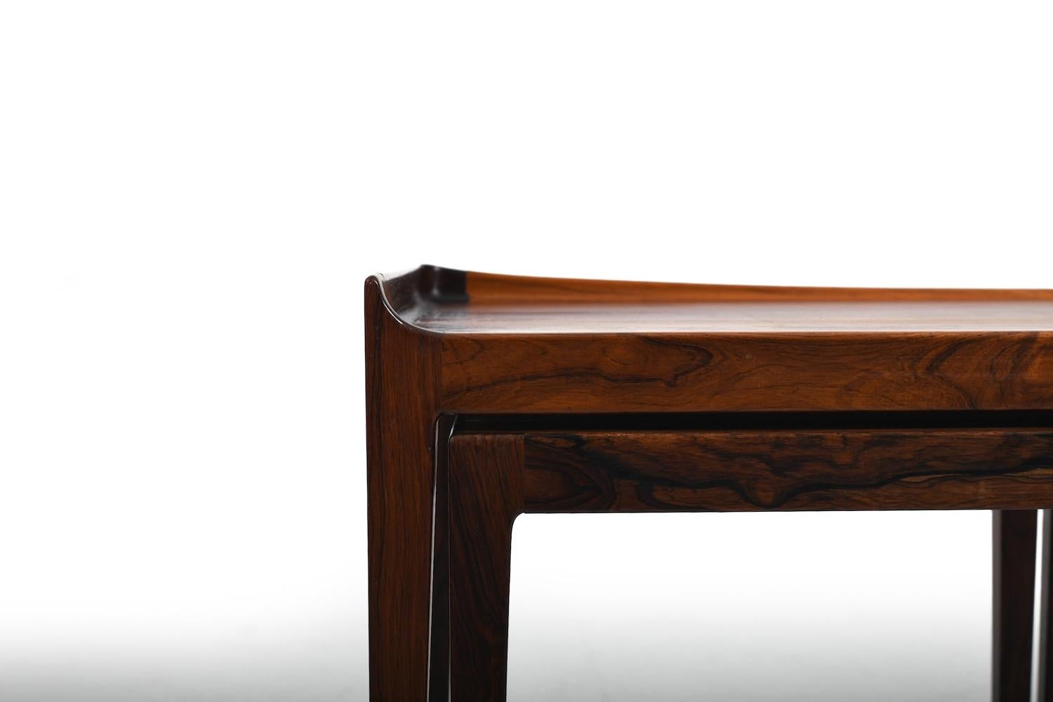 Tavolini di Kurt Østervig per Jason Møbler 1960s In condizioni buone in vendita a Handewitt, DE