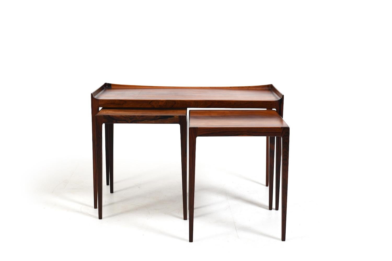 Legno Tavolini di Kurt Østervig per Jason Møbler 1960s in vendita