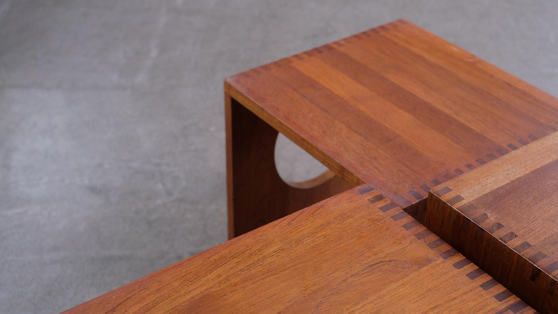 Nesting Tables by Quistgaard In Good Condition In Epperstone, Nottinghamshire