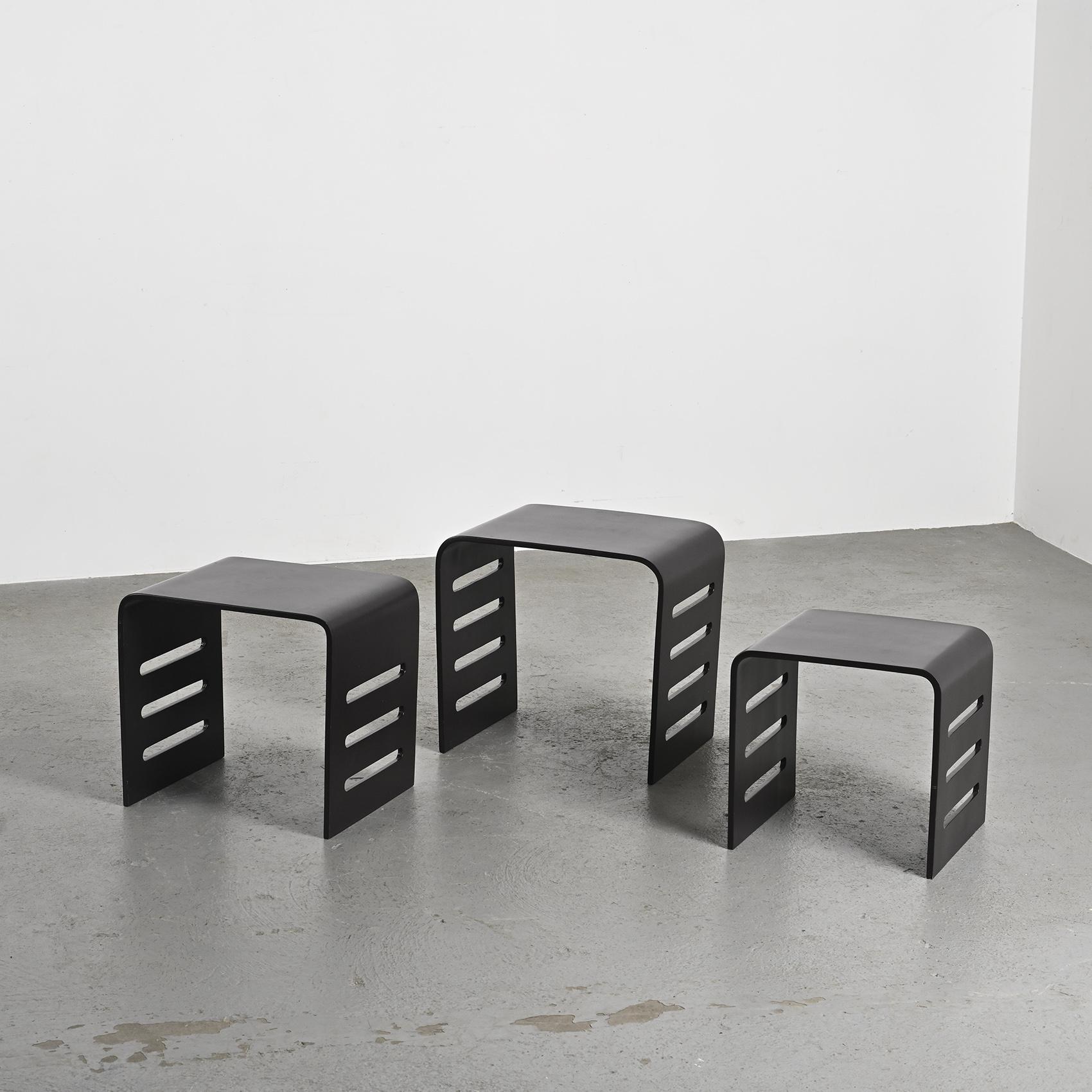 Nesting tables by Ricardo Blanco, Argentina, circa 1970 For Sale 3