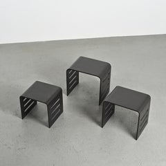 Mesas nido de Ricardo Blanco, Argentina, hacia 1970