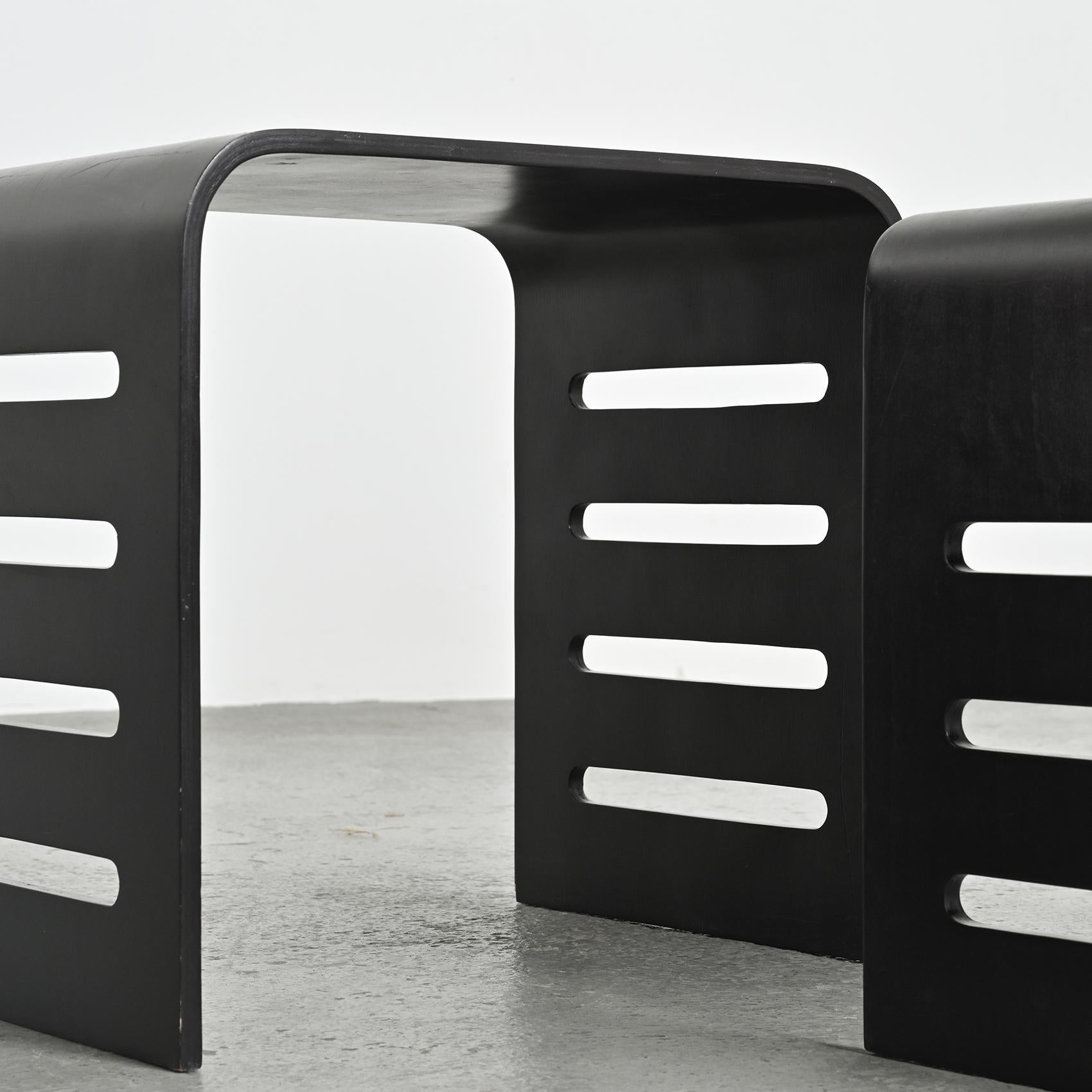 Argentine Nesting tables by Ricardo Blanco, Argentina, circa 1970 For Sale