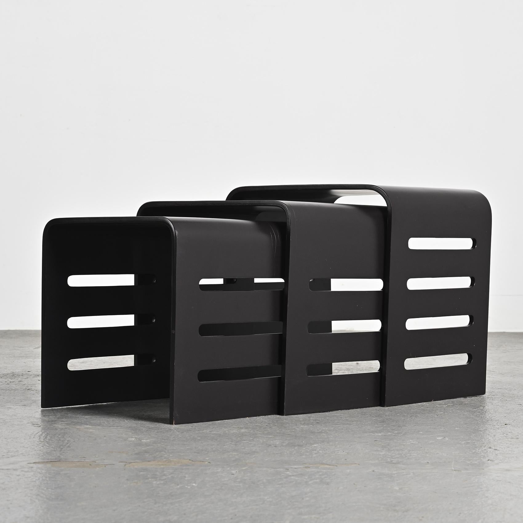 Argentine Nesting tables by Ricardo Blanco, Argentina, circa 1970 For Sale