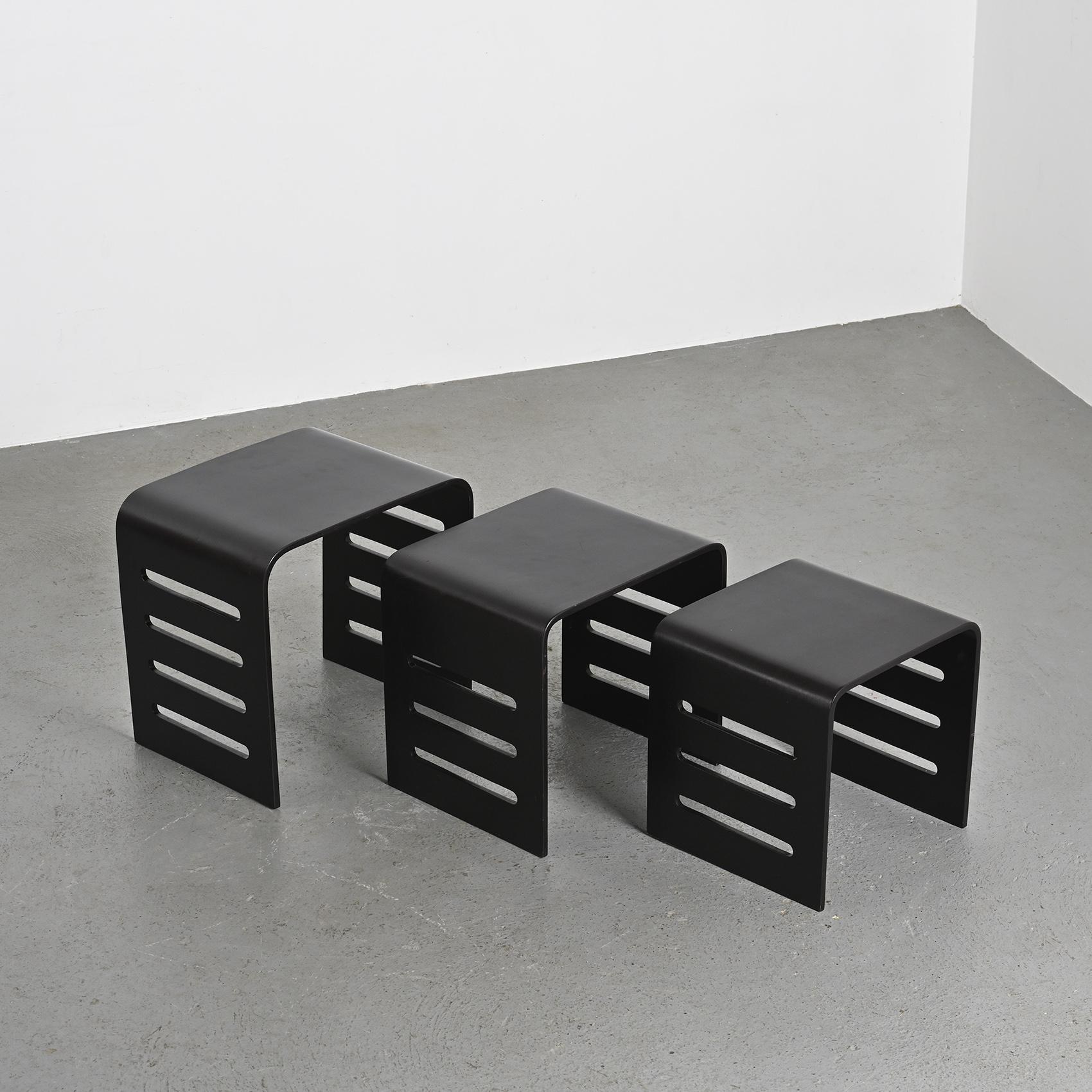 Nesting tables by Ricardo Blanco, Argentina, circa 1970 For Sale 1