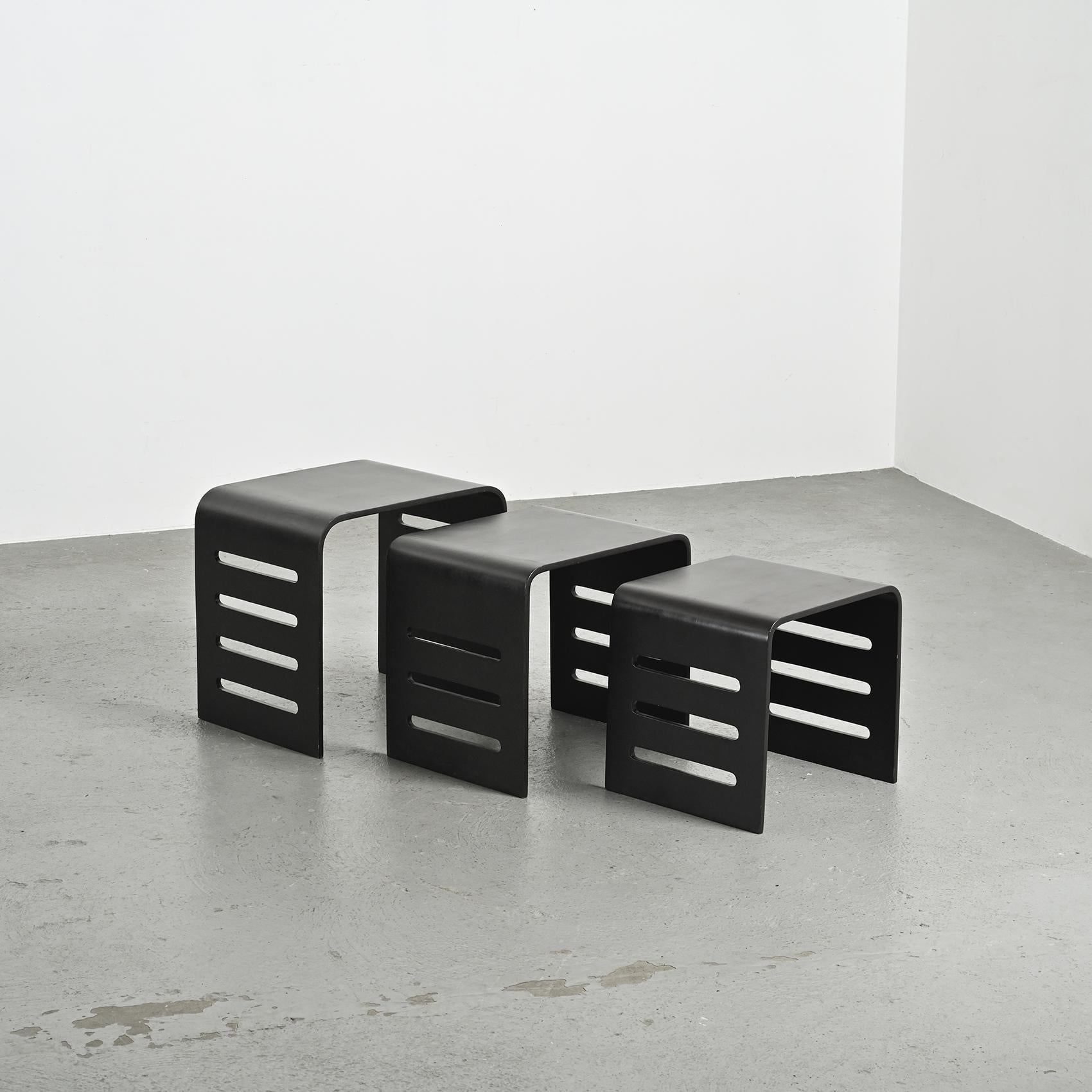Nesting tables by Ricardo Blanco, Argentina, circa 1970 For Sale 2