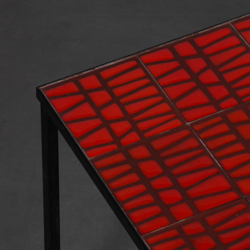 Nesting tables by Roger Capron, 1960s In Good Condition For Sale In MONTESSON, FR