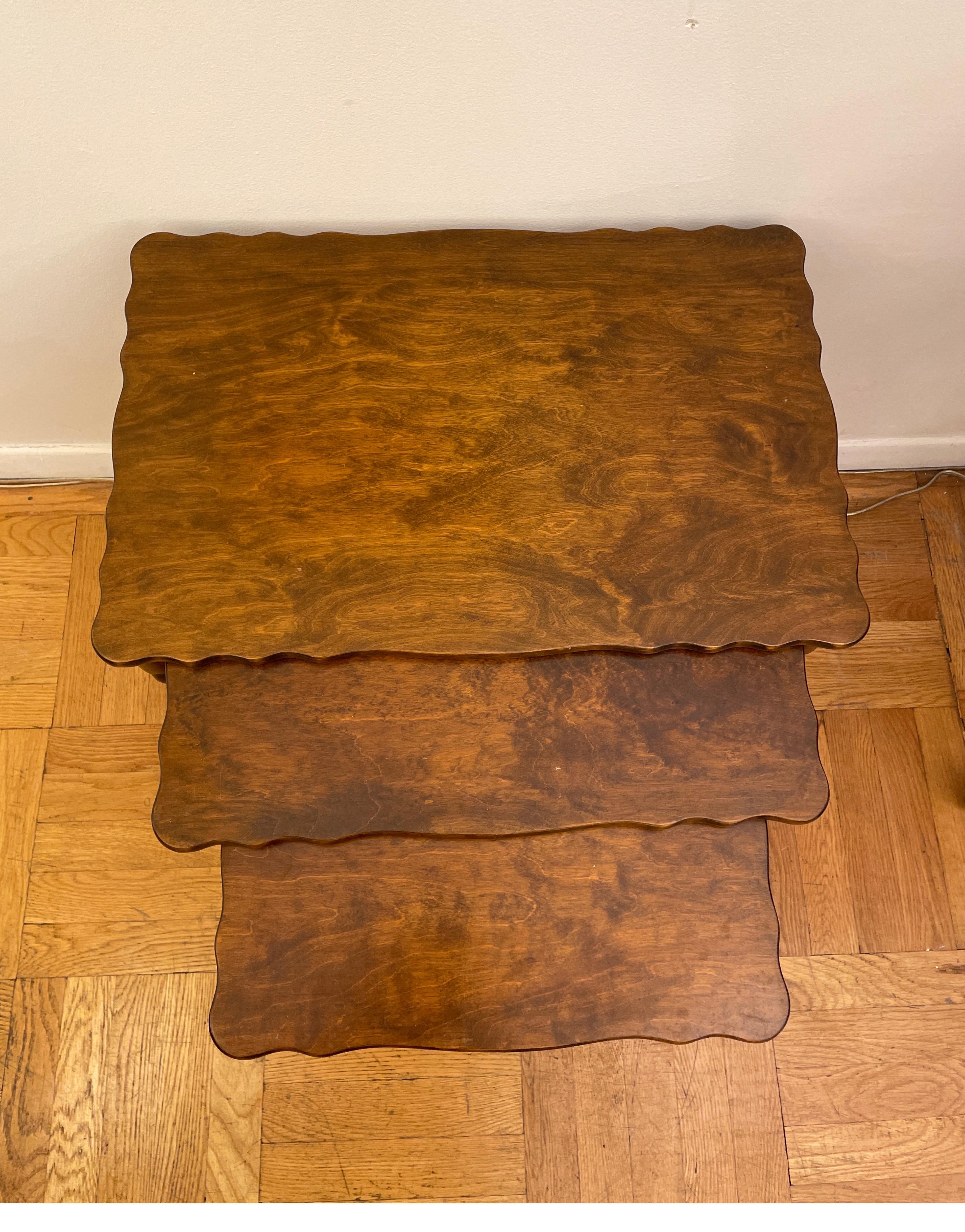 Neoclassical Revival Nesting Tables For Sale