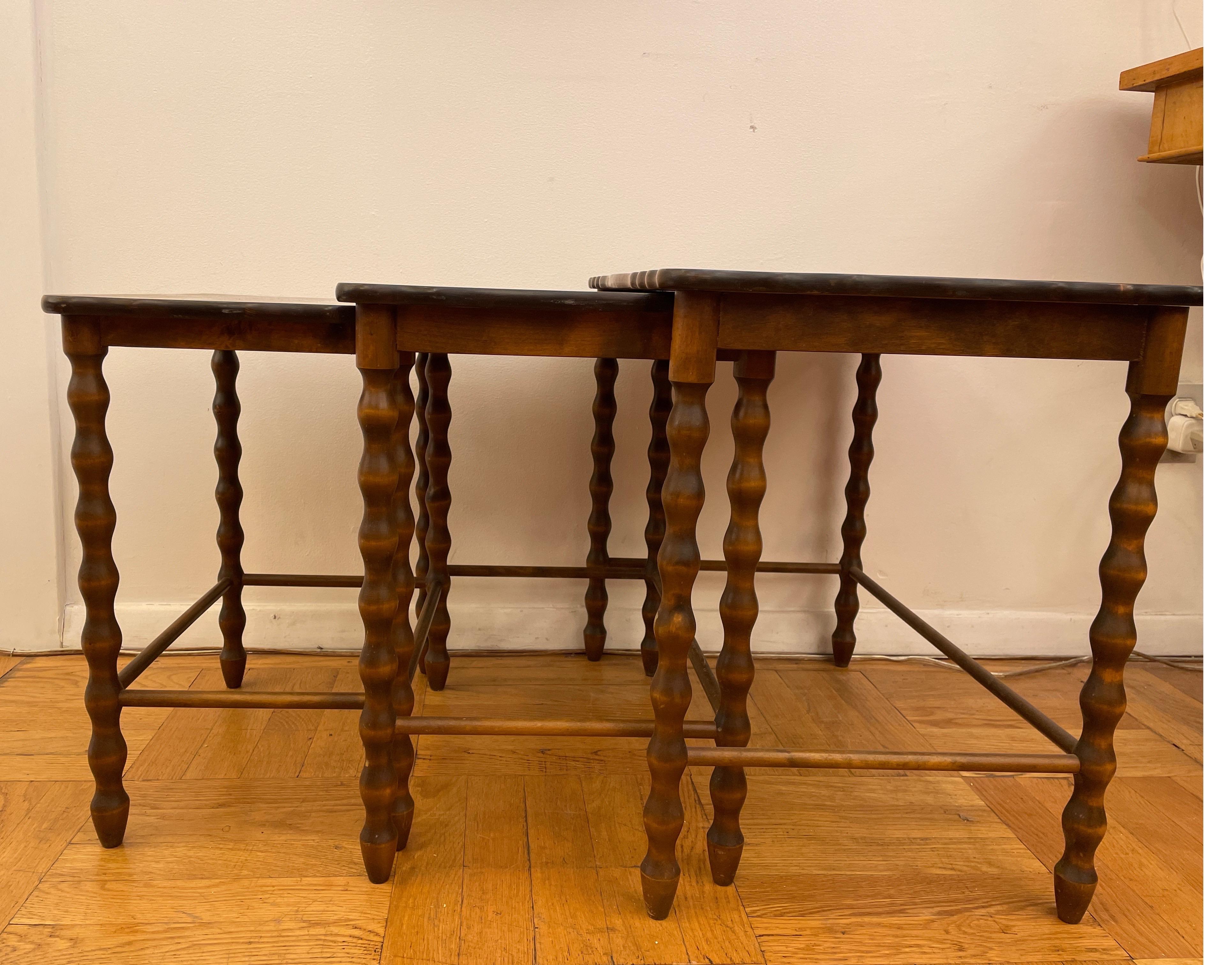 Swedish Nesting Tables For Sale