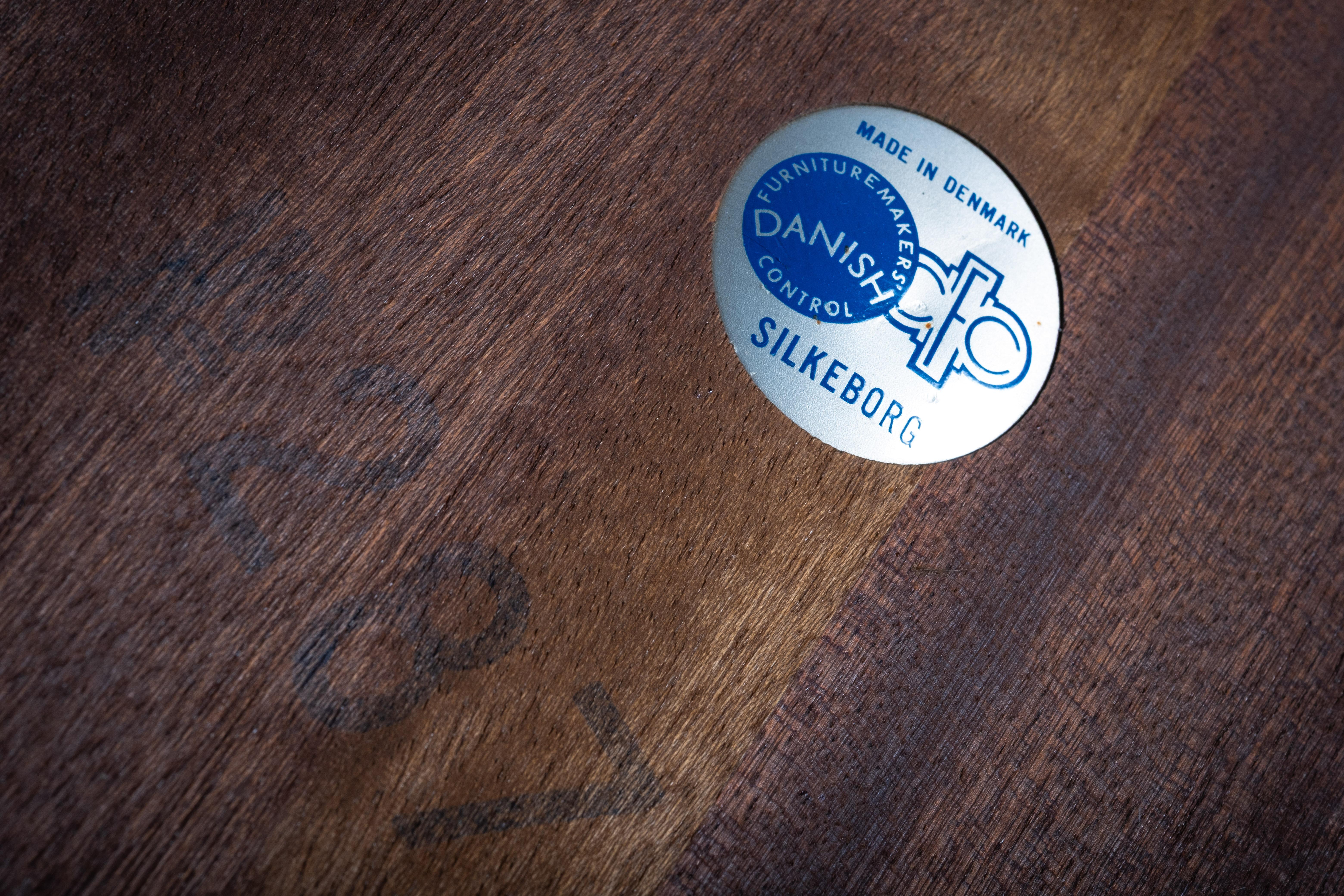 Nesting Tables in Rosewood with Tiles by Johannes Andersen for CFC, 1960s For Sale 3