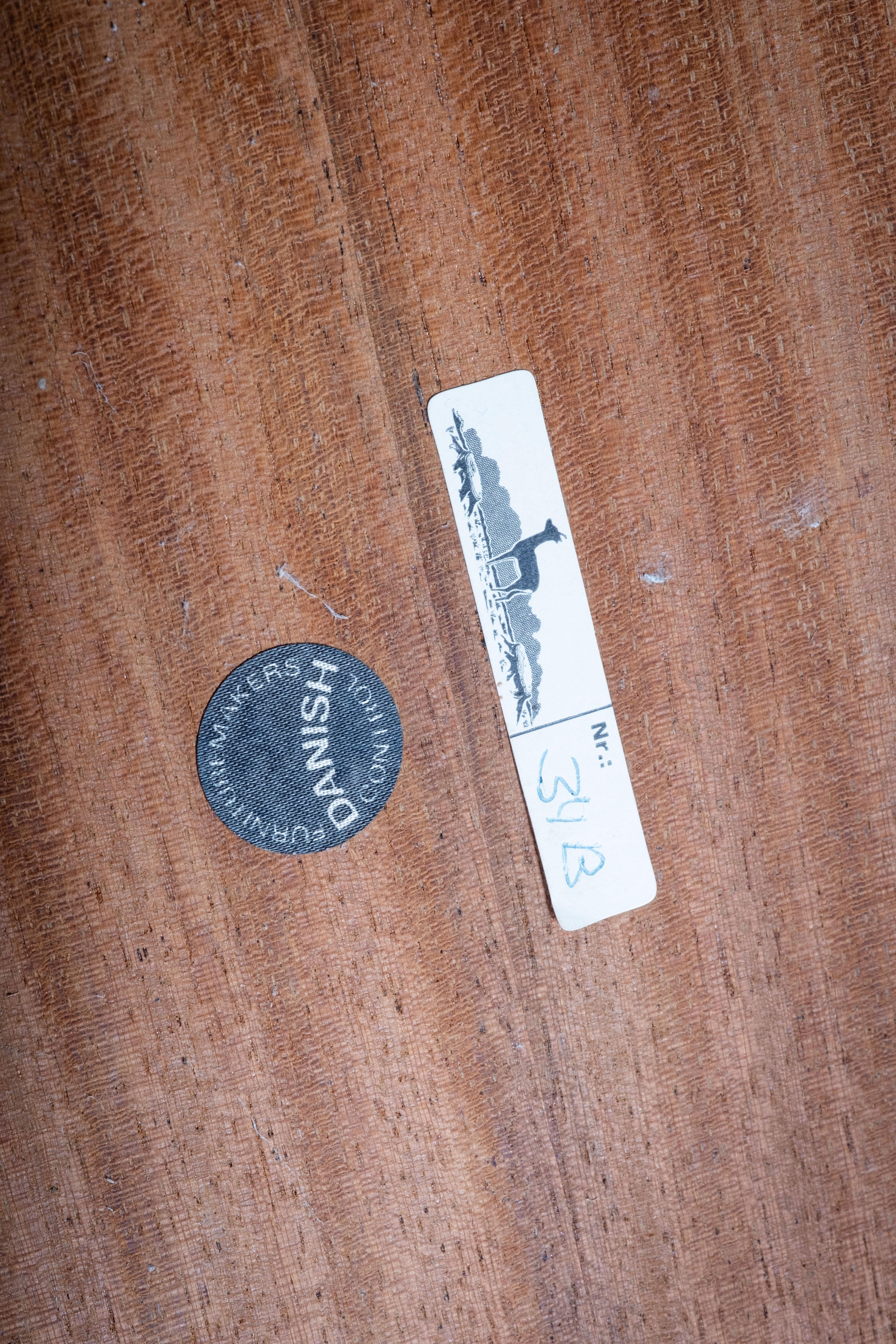 Mesas nido de teca de Severin Hansen para Haslev Møbelfabrik, Años 50, Juego de 3 en venta 7