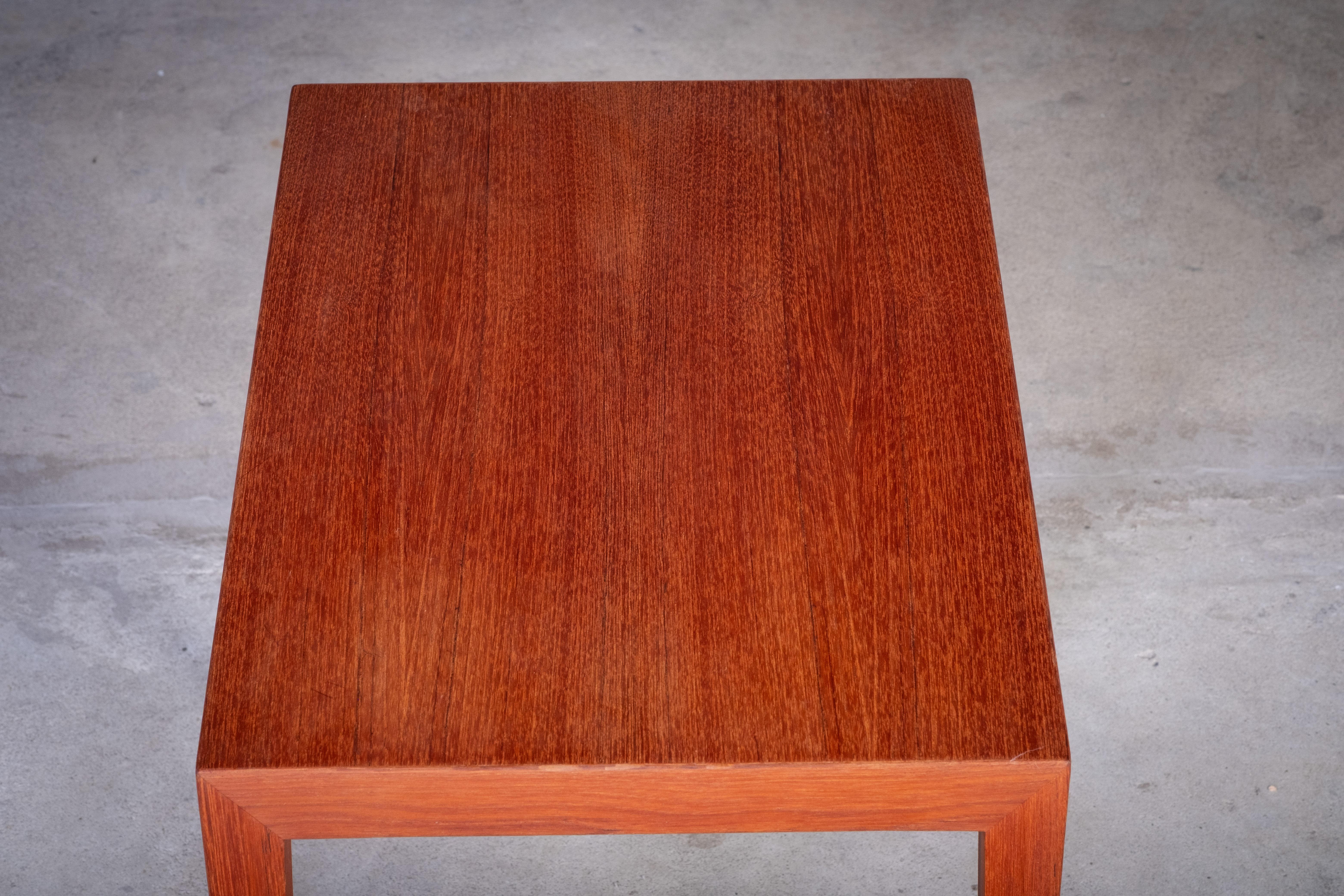 Mesas nido de teca de Severin Hansen para Haslev Møbelfabrik, Años 50, Juego de 3 en venta 1