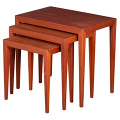 Wood Nesting Tables and Stacking Tables