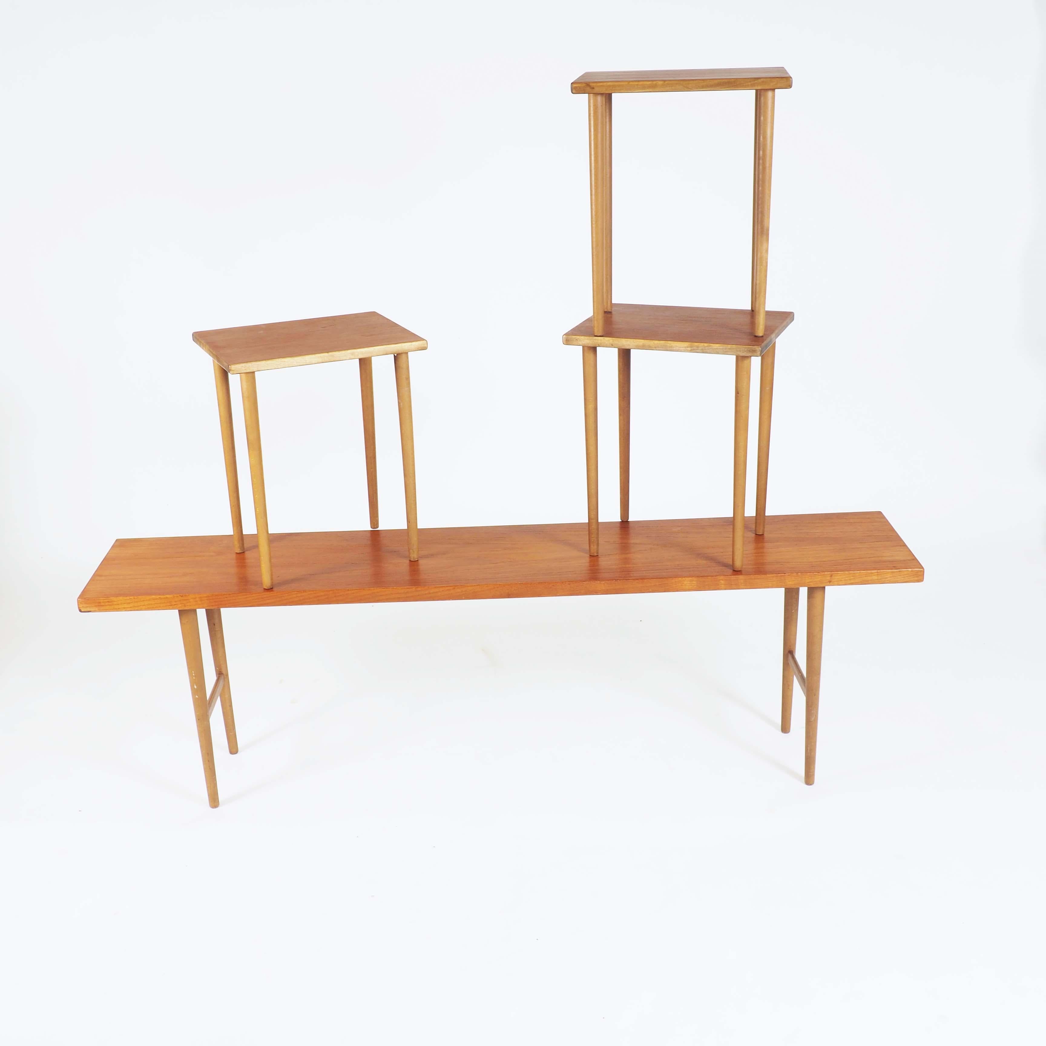 Nesting Tables in Teak Designed by Kurt Østervig for Jason, Denmark For Sale 2