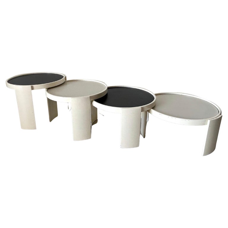 Nesting Tables Mod. 780 by Gianfranco Frattini, Cassina For Sale at 1stDibs