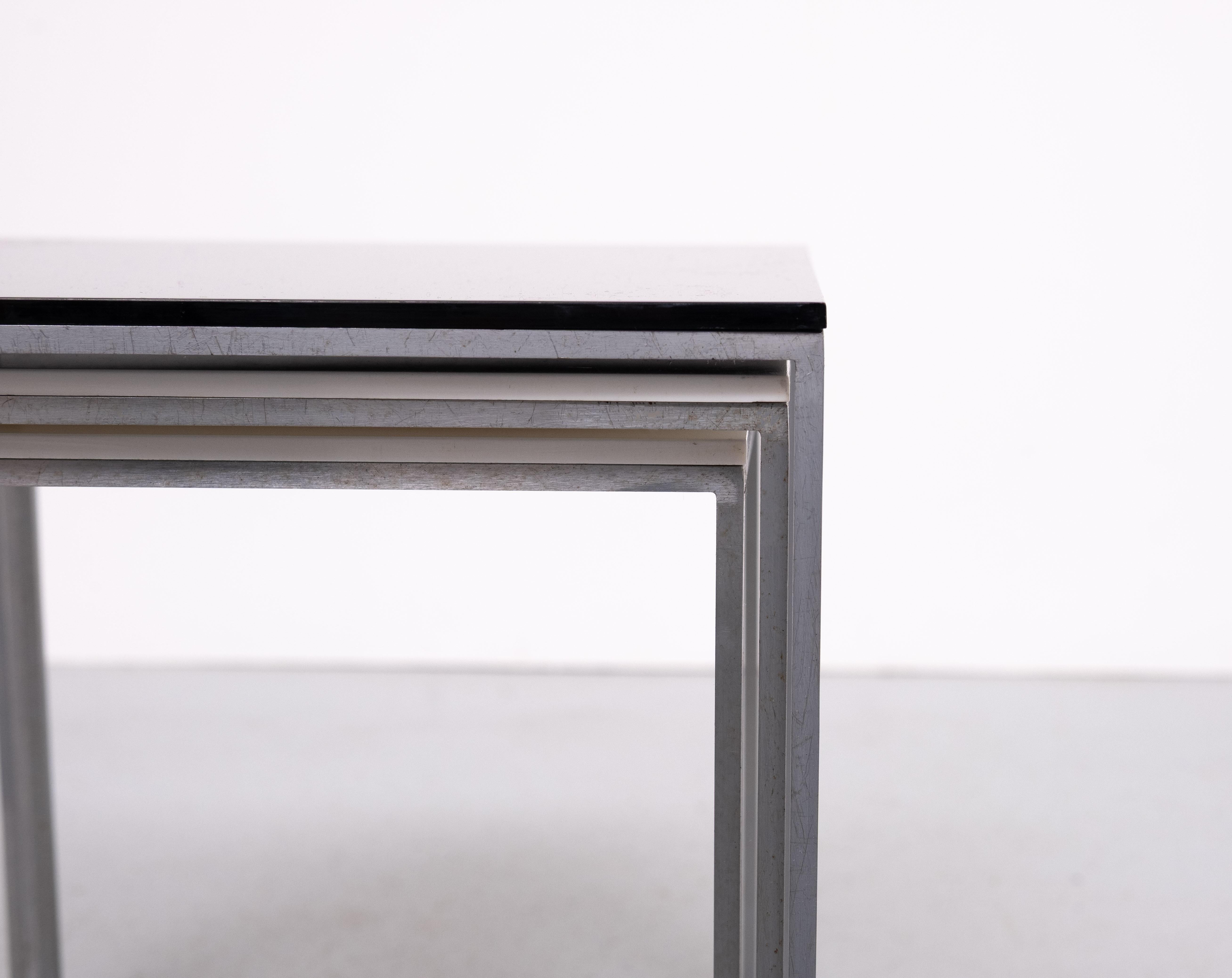 Nesting Tables model PK-71 designed by Poul Kjærholm.  by E. Kold Christensen For Sale 3