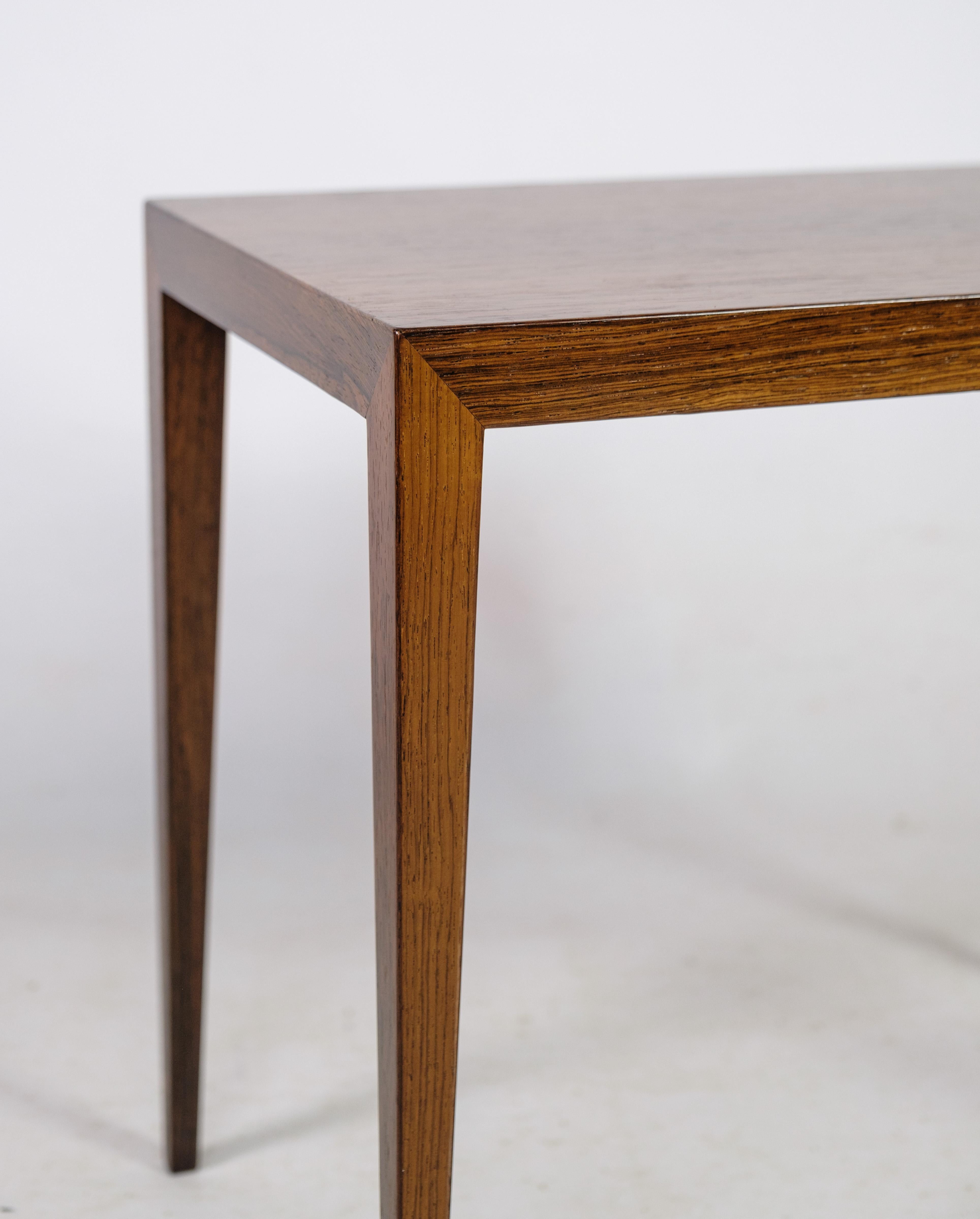 Nesting Tables Made In Rosewood By Severin Hansen, Haslev Møbelfabrik, 1960 For Sale 4