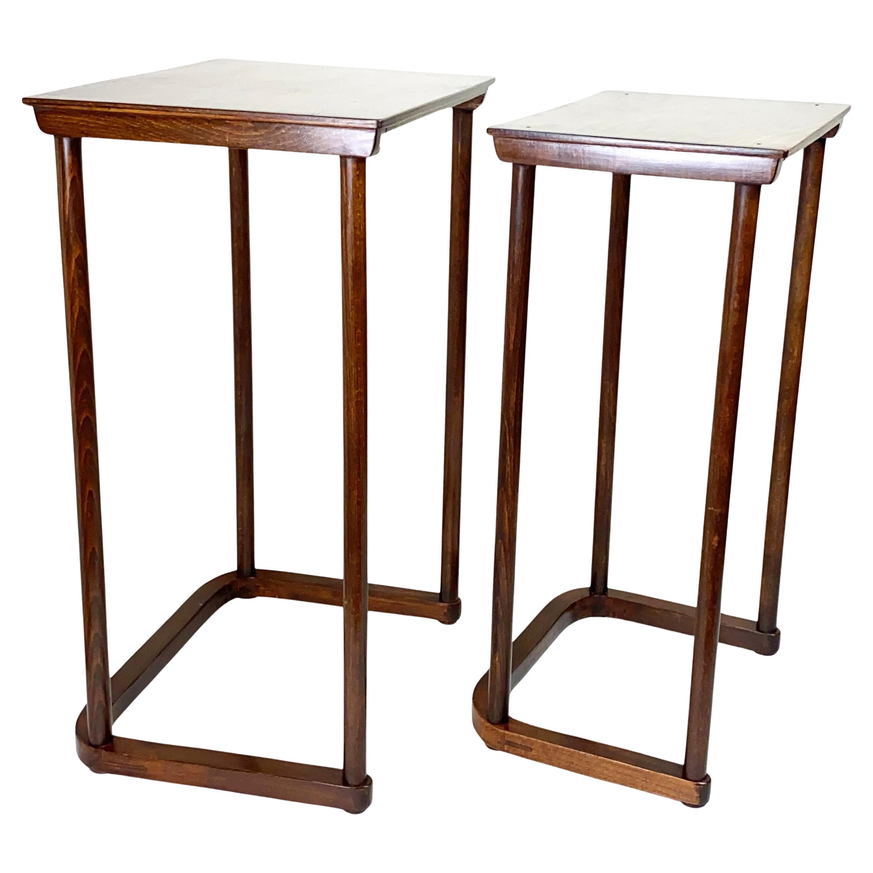 Nesting tables Thonet, 1910ca - Josef Hoffmann