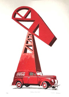 "Modern Icone" 2014 Serigrafia originale firmata 39x26in CocaCola Contemporary Art