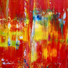 A Fuego! (Feuer fusion), Mixed Media auf Leinwand