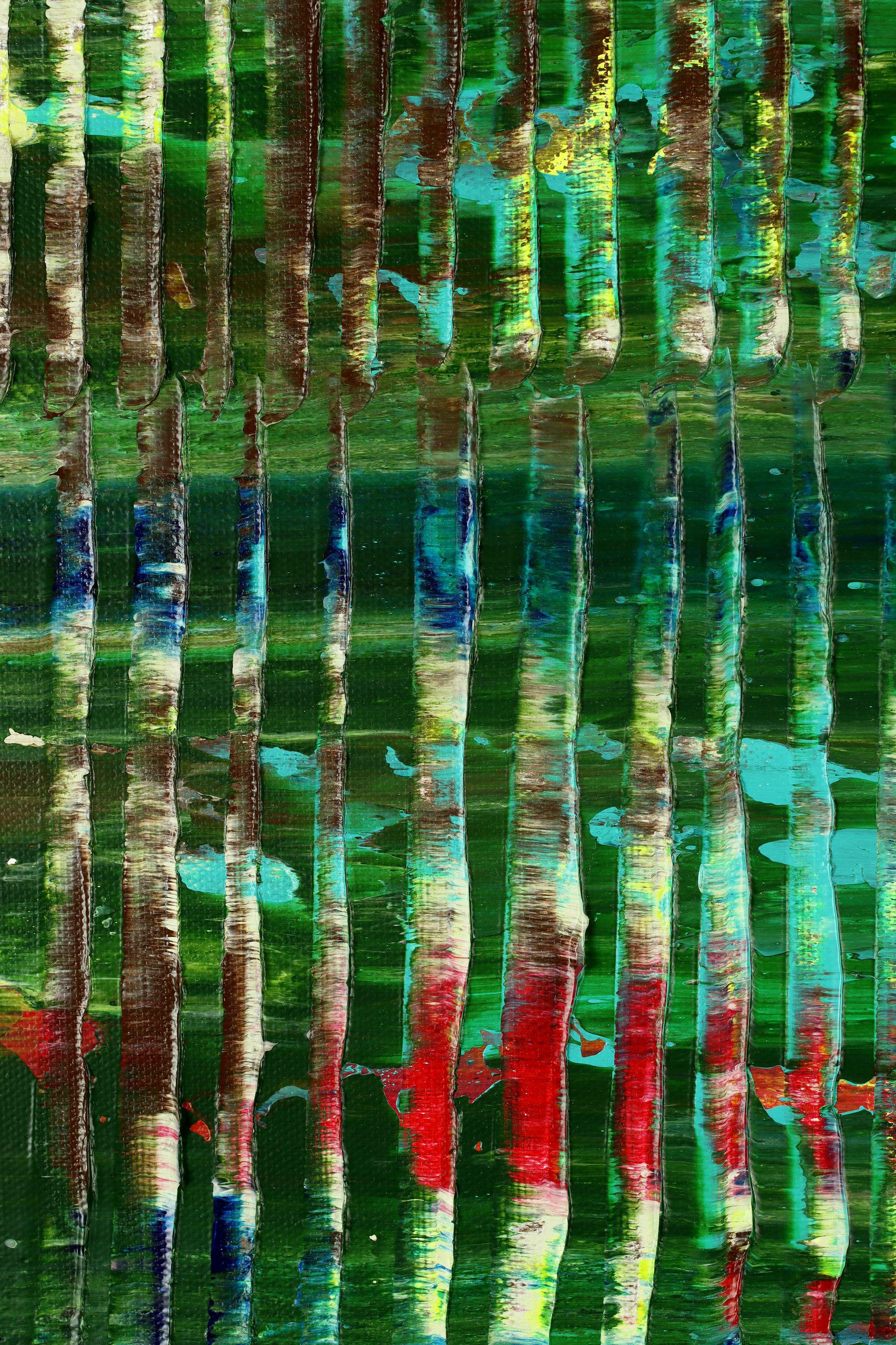 pittura astratta ispirata alla natura  acrilico su tela    Questa opera d'arte è stata creata stratificando e mescolando sottili strati di terra di Siena bruciata, blu, bianco, colori della natura.    Pronto per essere appeso    Includo un