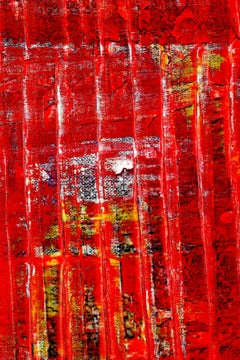 Morning fire, Mixed Media on Canvas