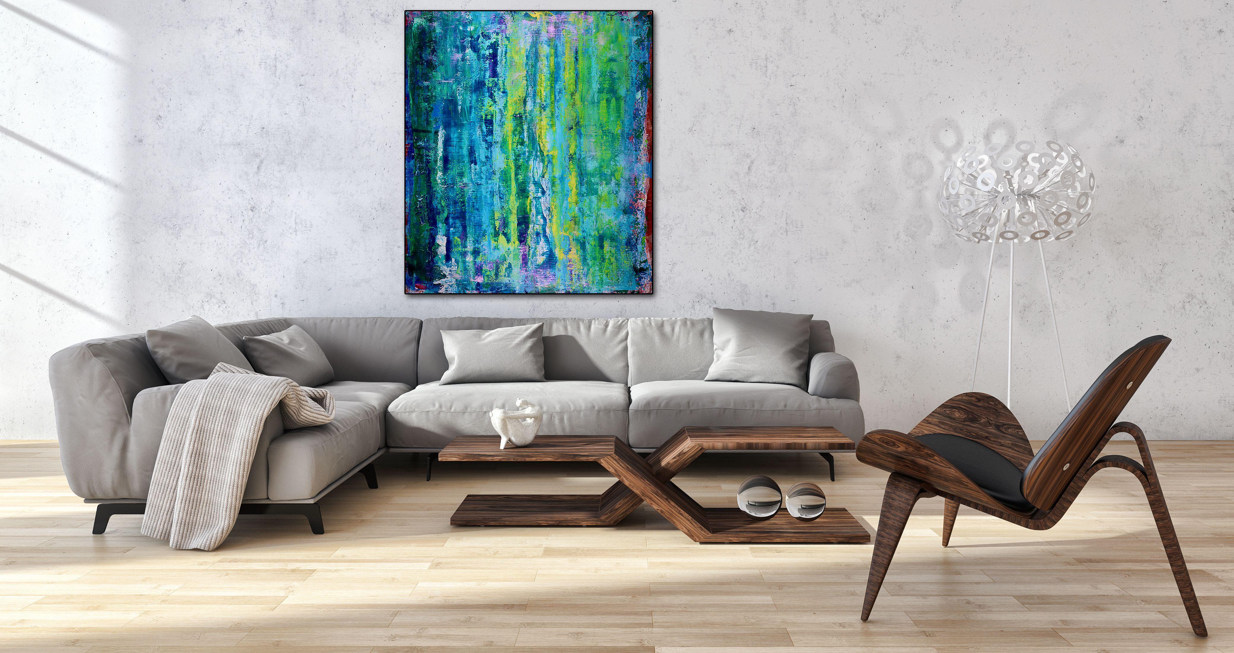 Terreno visionario II, Técnica mixta sobre lienzo en venta 1