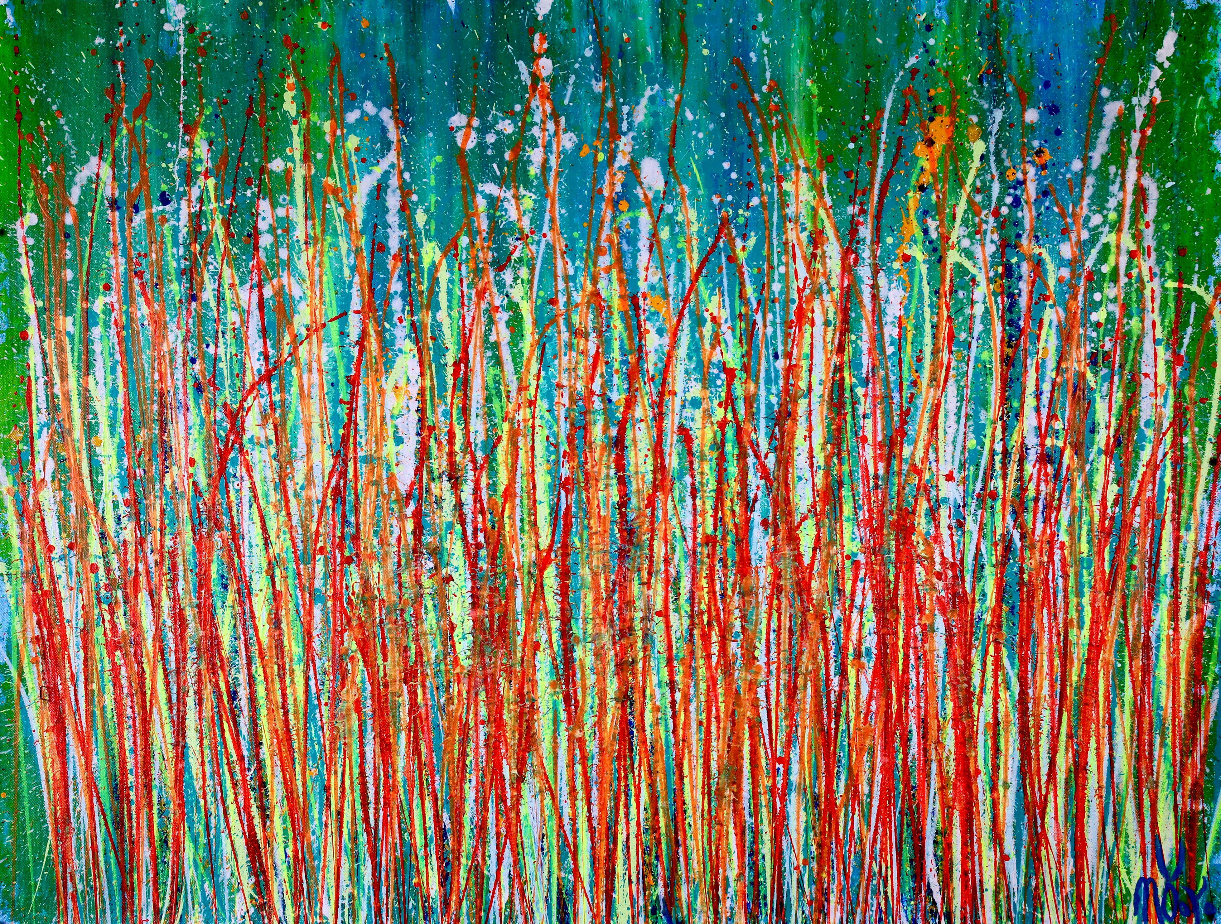 A closer look (Light intrusion 2), Painting, Acrylic on Canvas
