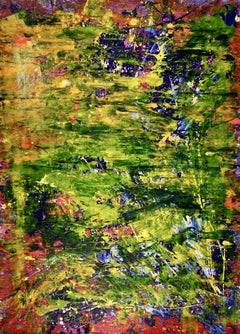 A closer look (Lush forest imagery) by Nestor Toro, Painting, Acrylic on Canvas