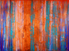 Ein näherer Blick (Optisches Spektra), Gemälde, Acryl auf Leinwand