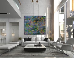 A closer look (Strange garden) 1, Painting, Acrylic on Canvas