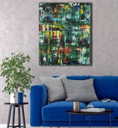 Une équation de couleurs 4, peinture, acrylique sur toile