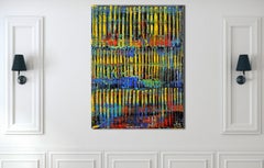 Equazione dei colori 5, Pittura, Acrilico su tela