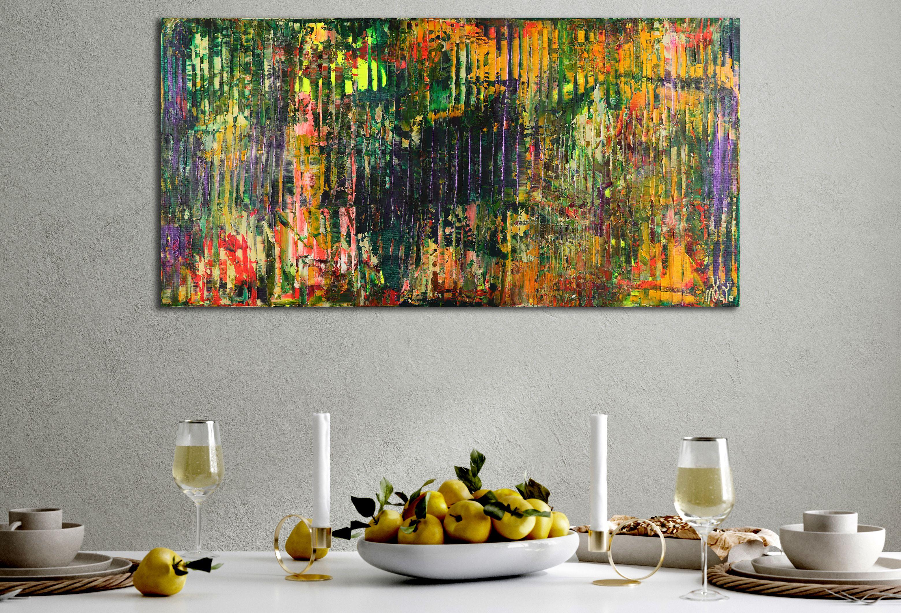 Equazione dei colori 7, Pittura, Acrilico su tela - Painting di Nestor Toro